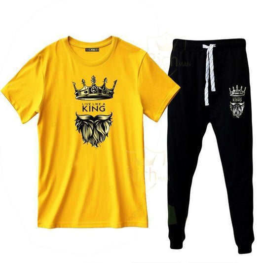 Men's Polyester Printed Track Suit - 2 Pcs - ITs YOUR