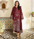 3 PIECE - EMBROIDERED COTTON SATIN SUIT