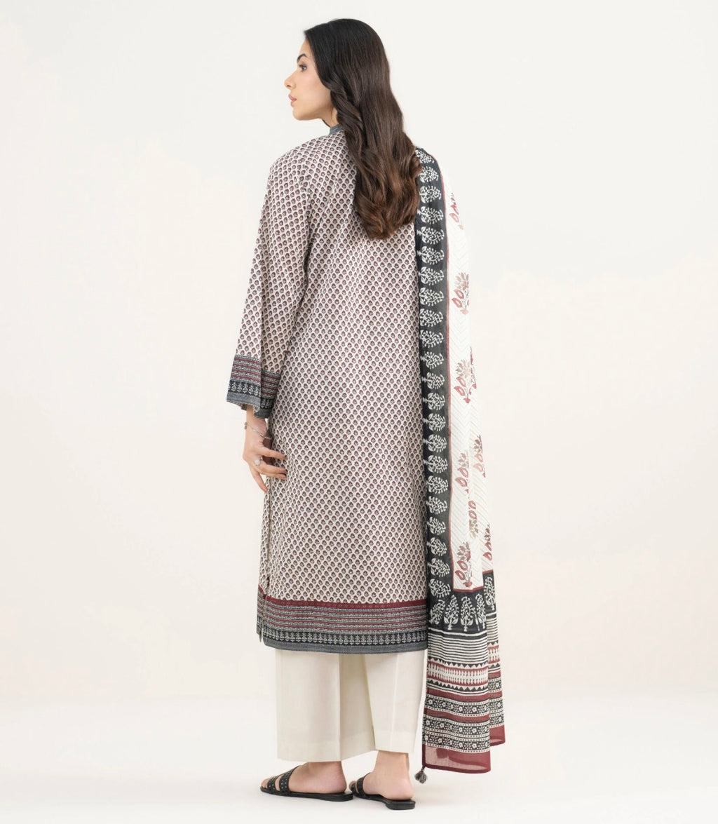 3 PIECE - PRINTED LAWN SUIT